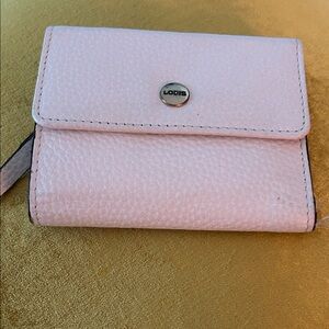 lODIS Soft Genuine Leather White Wallet